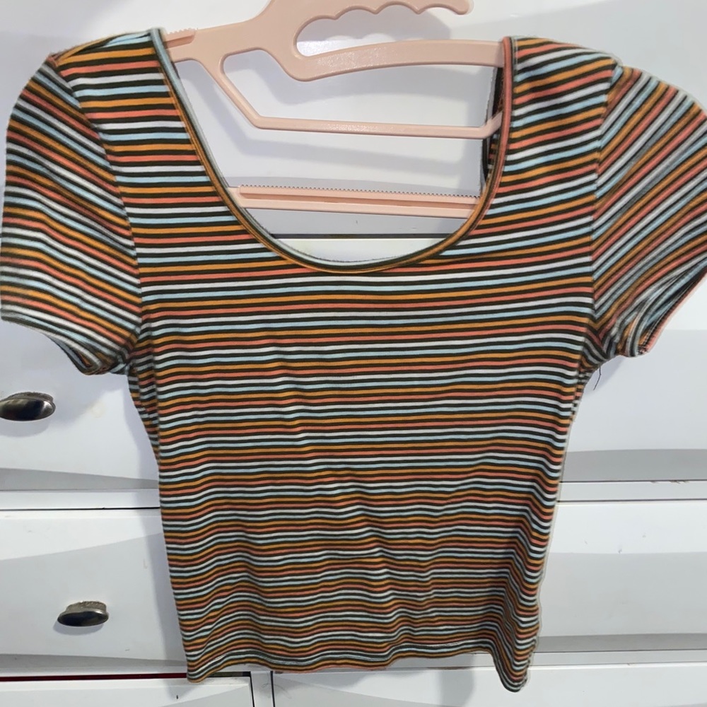 Multi striped top